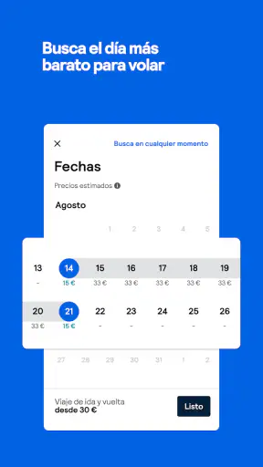 Skyscanner Vuelos Hoteles screenshot 2