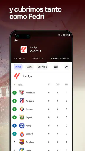 Sofascore: Deportes en directo screenshot 3