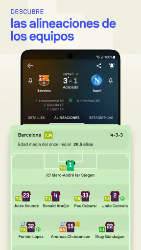 Sofascore: Deportes en directo screenshot 5
