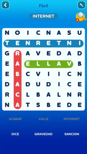 Sopas de Letras Español screenshot 5