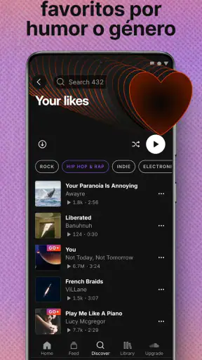 SoundCloud: Tu Música Favorita screenshot 5