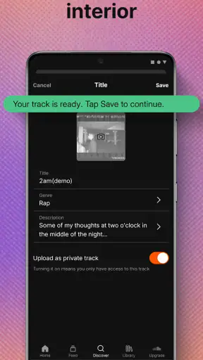 SoundCloud: Tu Música Favorita screenshot 6