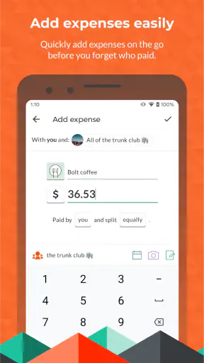 Splitwise - Cuentas y gastos screenshot 3