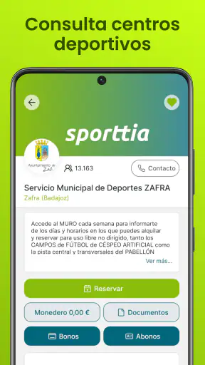 Sporttia - Reserva tu deporte screenshot 2