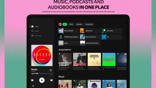 Spotify Music para TV screenshot 3