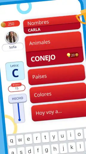 Stop 2: Juego Basta en Español screenshot 1