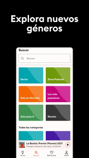 Storytel: Audiolibros y libros screenshot 12