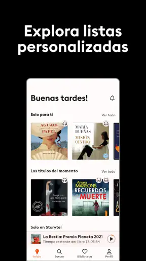 Storytel: Audiolibros y libros screenshot 3
