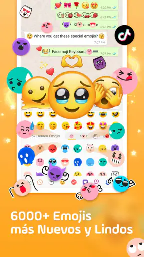 Teclado Emoji Facemoji & Fonts screenshot 2