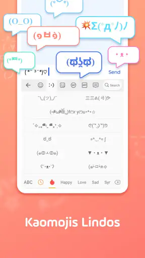 Teclado Emoji Facemoji & Fonts screenshot 5