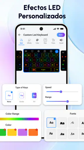 Mechanical Keyboard: RGB Theme screenshot 3
