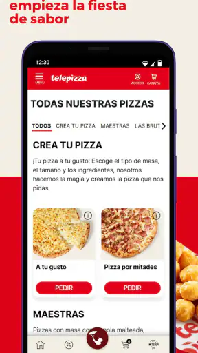 Telepizza Comida a Domicilio screenshot 3