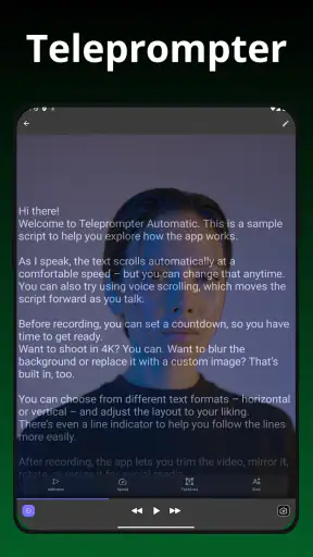 Teleprompter Automatic screenshot 6