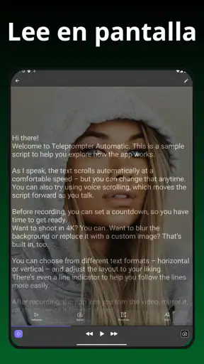 Teleprompter Automatic screenshot 8