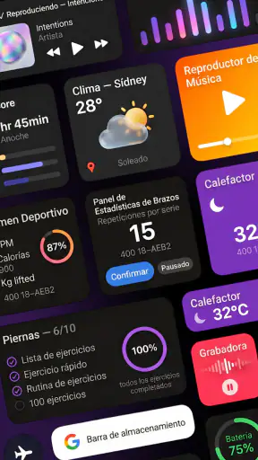 Tema de Teléfono Iconos Widget screenshot 9