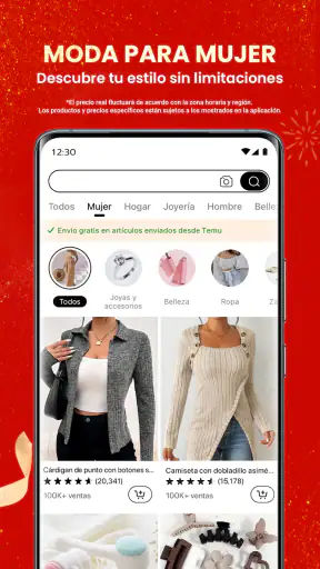 Temu: Compra como millonario screenshot 2