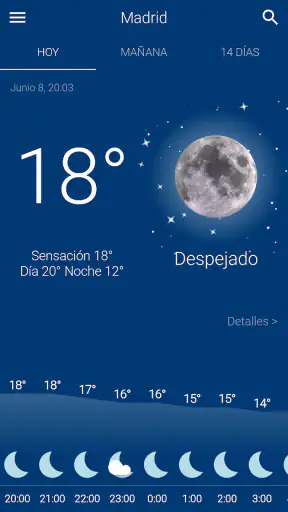 Tiempo España screenshot 4
