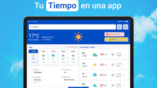 Tiempo, Radar Lluvia y Alertas screenshot 11