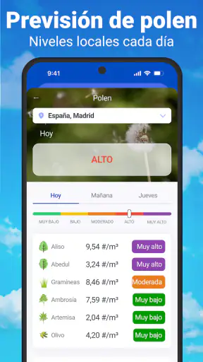 Tiempo, Radar Lluvia y Alertas screenshot 5