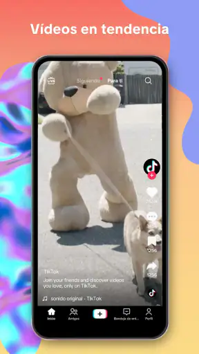 TikTok: videos, LIVEs, música screenshot 2