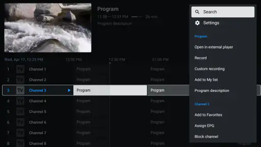 TiviMate IPTV Player screenshot 2