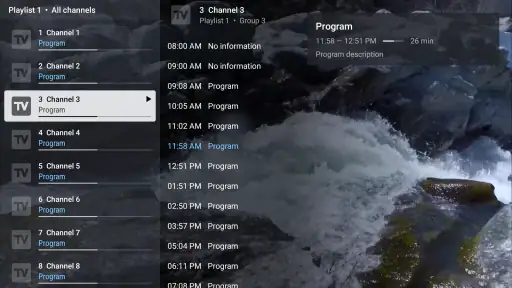 TiviMate IPTV Player screenshot 9