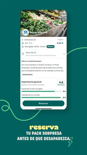 Too Good To Go: Salva Comida screenshot 3