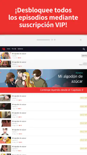 Toomics - Lee Cómics Premium screenshot 12