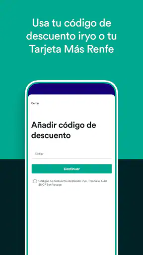 Trainline: billetes de tren screenshot 4