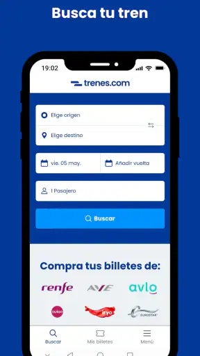 Trenes.com Billetes tren y AVE screenshot 2