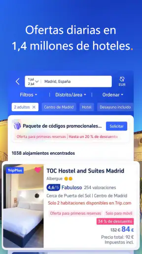 Trip.com: Vuelo, Tren y Hotel screenshot 3