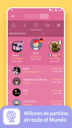 TRIVIA 360: Juego de preguntas screenshot 4