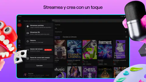 Twitch: emisiones en directo screenshot 11