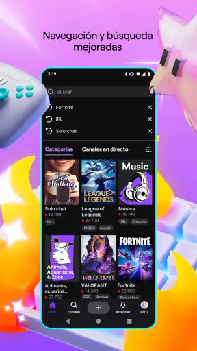 Twitch: emisiones en directo screenshot 3