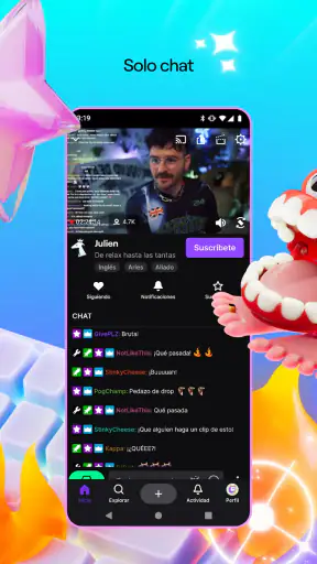Twitch: emisiones en directo screenshot 4