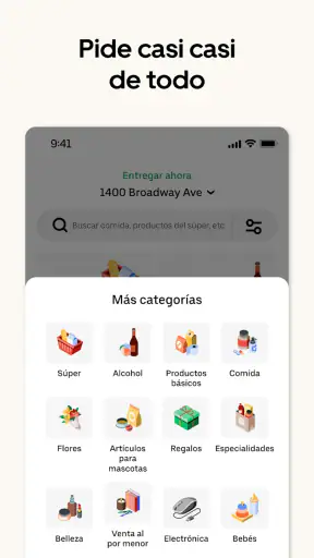 Uber Eats: Comida a domicilio screenshot 4