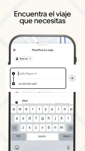 Uber - Viajes en taxi y más screenshot 3