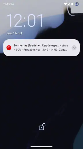 UnWX (Avisos Meteorológicos) screenshot 4