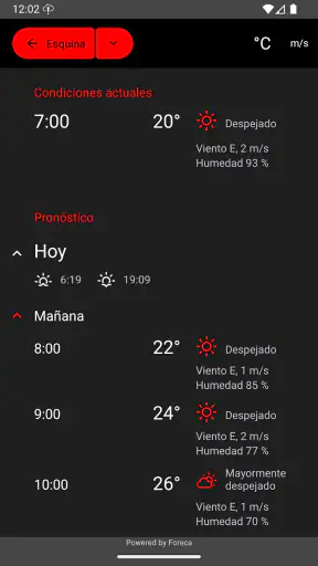 UnWX (Avisos Meteorológicos) screenshot 6