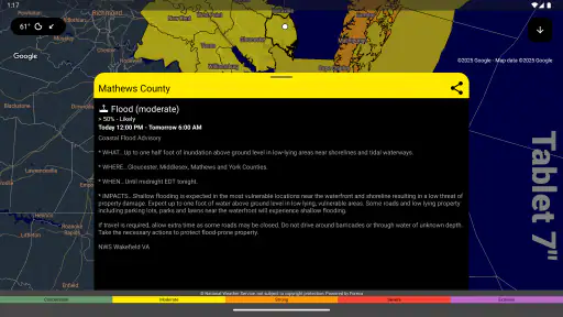UnWX (Avisos Meteorológicos) screenshot 9