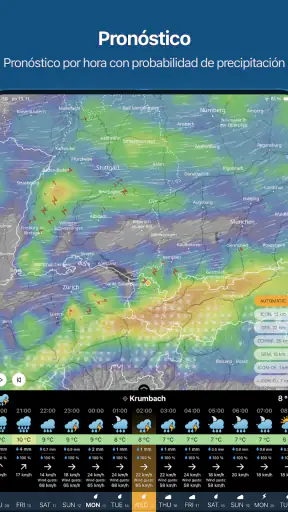 Ventusky: Tiempo & Radar screenshot 9