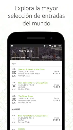 viagogo Tickets screenshot 2
