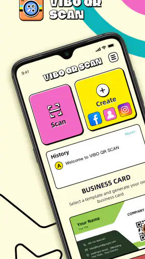 VIBO QR SCAN&Code Maker screenshot 1