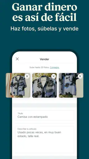 Vinted: tu app de segunda mano screenshot 2