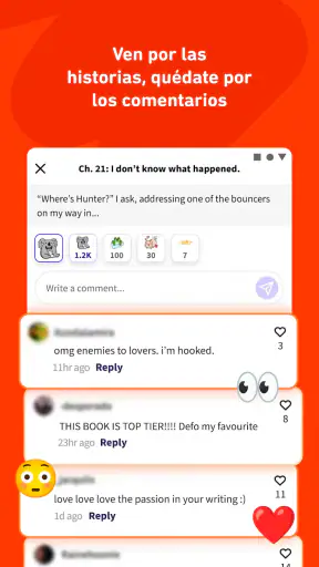 Wattpad - Lee y Escribe screenshot 4