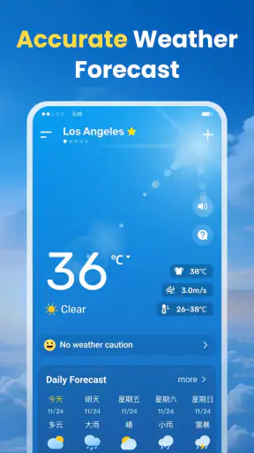 Pronóstico del tiempo screenshot 2
