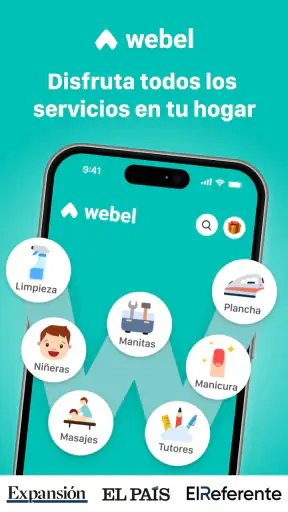Webel – Servicios a domicilio screenshot 1