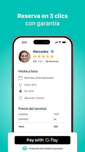 Webel – Servicios a domicilio screenshot 5