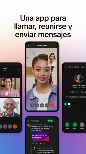 Webex screenshot 1