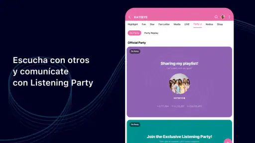 Weverse, Acércate a tu artista screenshot 12